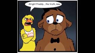 FNAF Comic  Nightmare At Freddys  Full Comic [upl. by Noakes]