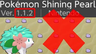 POKEMON BDSP SHAYMIN AND CLONING GLITCH PATCHED CONFIRMED CHEATING BANS SOON [upl. by Eibmab]