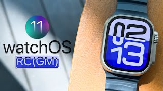 watchOS 11 RC is Out  Whats New [upl. by Dalton]