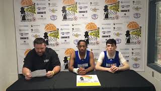 2022 9th Annual Lighthouse Classic Moravian Prep GA Post Game Press Conference 112522 [upl. by Lari]