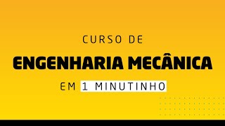 Engenharia Mecânica EAD em 1 Minutinho UNIASSELVI [upl. by Chuipek]