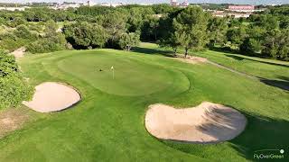 Golf De Fontcaude drone aerial video International Hole05 [upl. by Fleck720]