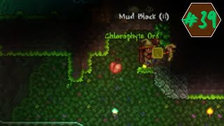 Mining Chlorophyte Terraria Ep 39 [upl. by Rustice]