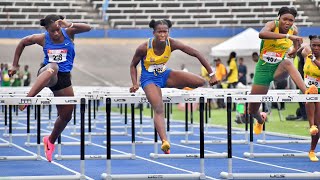 Carifta Trials U20 100m Hurdles videos hurdles 2024 [upl. by Aner298]