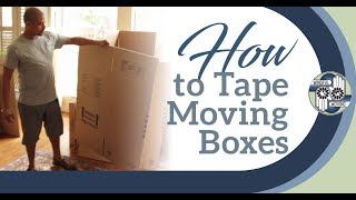 How to Tape a Moving Box [upl. by Siuqcram]