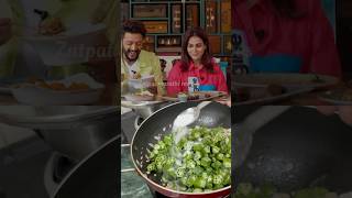 Riteish Deshmukh Favourite Bhendi Recipe riteishdeshmukh bhindi shorts ytshorts shortsfeed [upl. by Henryk890]