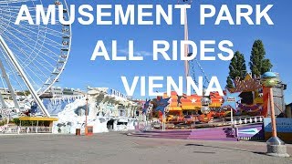 Vienna amusement park tourPrater all rides2019 [upl. by Annie]