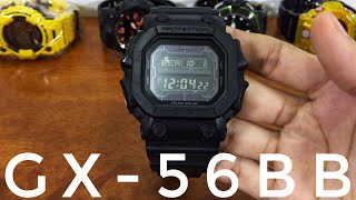 GShock BLACK OUT BASIC KING  GX56BB1JF NONMB6 version watch  USED [upl. by Ylesara]