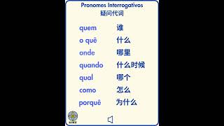 Pronomes Interrogativos 疑问代词 [upl. by O'Neill]