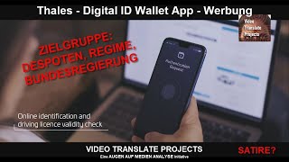 Thales  Digital ID Wallet  Identitäts amp ID App Werbung  Regierungs Version [upl. by Arag]