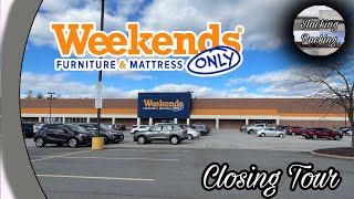 Weekends Only Furniture Store Closing Tour  Bridgeton Missouri [upl. by Niala]