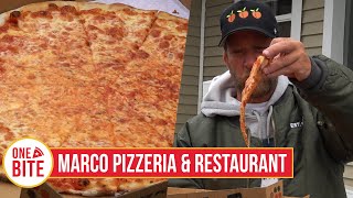 Barstool Pizza Review  Marco Pizzeria amp Restaurant Branford CT [upl. by Oiliduab]