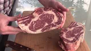 HowTo Dry Age Beef at Home  42 Day Aged Ribeye [upl. by Euqinoj]