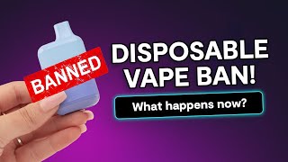 The UK Bans Disposable Vapes  What Next [upl. by Deutsch]