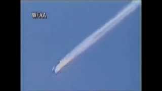 RARE Space shuttle Columbia Explosion footage [upl. by Sorensen]