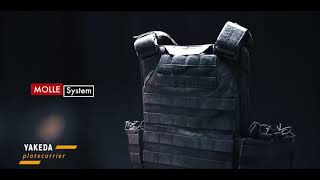 YAKEDA Tactical quick release plate carrier vest VT60263 [upl. by Rothenberg]