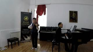 Stefan Barakovski  Violin Concertino in Hungarian Style Op21 Rieding Oskar [upl. by Yusuk]