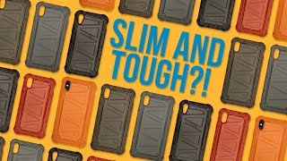 Tough AND Slim iPhone Xs Case  JTLEGEND Guardian Z Case for iPhone Xs  Review [upl. by Atekin]