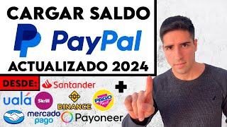 CARGAR SALDO A PAYPAL desde Uala Mercado Pago y   ACTUALIZADO 2024 [upl. by Lerim]