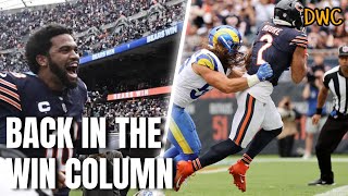 WE FOUND A WAY TO WIN Bears vs Rams Postgame Reaction [upl. by Ahcsropal272]