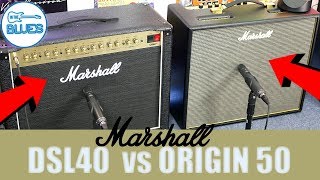 Marshall DSL40 vs Origin 50 Amplifier Comparison  Did I Buy the Wrong One [upl. by Joana]