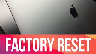 How to  Factory Reset  Hard Reset Your MacBook Pro amp Air Easiest Method [upl. by Brubaker]