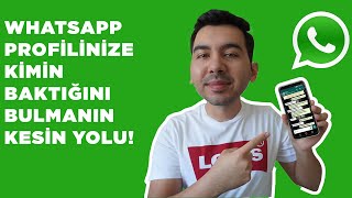 WHATSAPP PROFİLİME KİM BAKTI [upl. by Hesta]