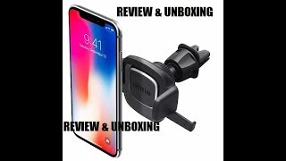 UNBOXING amp REVIEW  iOttie Easy One Touch 4 Air Vent Car Mount Phone Holder [upl. by Eednar]