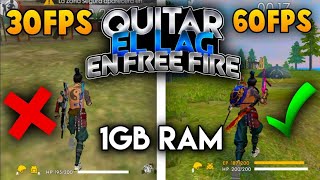 Cómo Quitar El LAG En Free Fire Para Gama Baja  Sin Apps [upl. by Thanos]