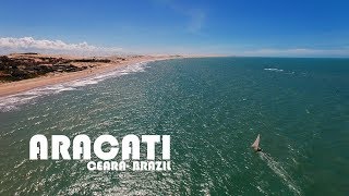 Tour Drone Paraglider Aracati  Ceará  Brazil [upl. by Suzanna]