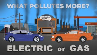 EV or Gas What Pollutes More [upl. by Esojnauj]