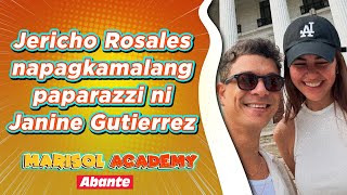 Jericho Rosales napagkamalang paparazzi ni Janine Gutierrez  MARISOL ACADEMY QUICKIE [upl. by Arihay]