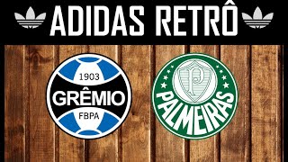 Camisas Retrô do Grêmio e Palmeiras Adidas [upl. by Hilario]