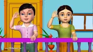 Good Morning  3D Animation English Nursery rhyme for children with lyrics [upl. by Zehc]