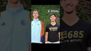 Michiel is taller than Courtois☠️ [upl. by Dorren]