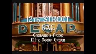 12TH STREET RAG St Albans Organ Museum  Nethe Dansorgel Decap 121k [upl. by Switzer]