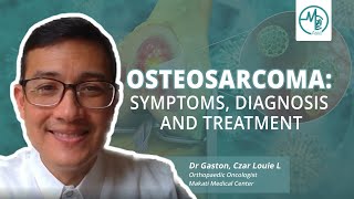 Bone Cancer Osteosarcoma The Forgotten Cancer  Dr Louie Gaston Orthopaedic Oncologist [upl. by Eizzo]