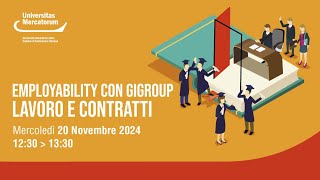 Employability con GiGroup  Lavoro e contratti [upl. by Tomi]