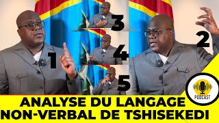 Analyse du langage nonverbal de TshisekediPrésident de la République Démocratique du Congo [upl. by Janie]