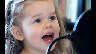 ❤❤❤Amazing Little Girl Claire Ryann Sings Gospel Song 4 Jesus amp Dad amp 4u2 ❤❤❤ [upl. by Loring]