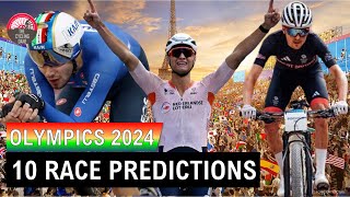 10 Predictions at the PARIS OLYMPICS 2024 Cycling Edition [upl. by Cordell]