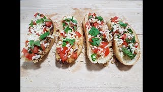 Italiaanse Bruschetta met Tomaat en Ciabatta Brood Recept [upl. by Siari58]