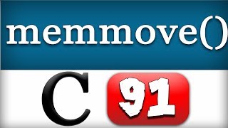 memmove Function in C Programming Language Video Tutorial [upl. by Moise]