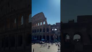 A Glimpse of Ancient Glory The Colosseum in All Its Splendor 🌟 RomeAdventures HistoryUnfolded [upl. by Fanya]