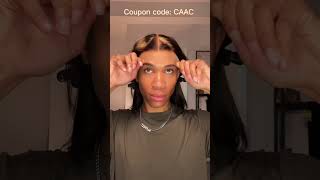 Viral Skunk Stripe Wig Review😲Customized Brown Color Dye  Install Tutorial Ftulahair shorts [upl. by Ayotaj]