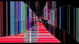 Broken TV Screen effect REAL motion amp electric shorts [upl. by Nrublim76]