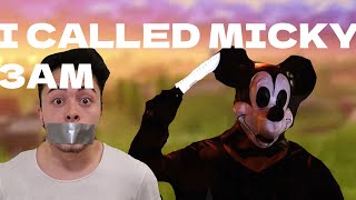 MICKEY MOUSE BREAKS INTO HIS HOUSE comentaryf [upl. by Zzahc]