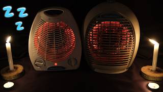 SLEEP FASTER 😴 with Deep Duo Fan Heater Sounds and Deep Box Fan Noise [upl. by Napoleon]