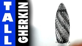 How to draw the Gherkin [upl. by Kaazi]