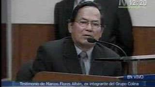 ALBERTO FUJIMORI  FELICITA a CRIMINALES GRUPO COLINA [upl. by Denie]